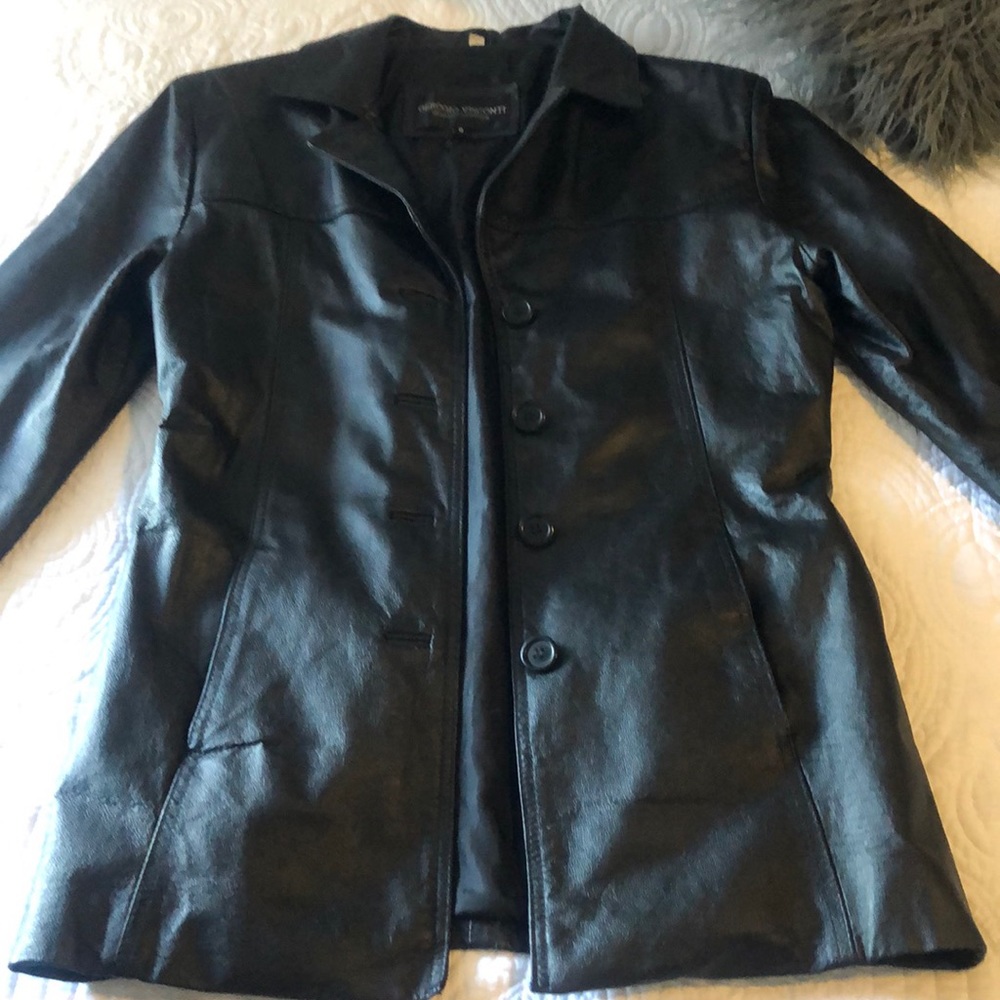 Leather jacket
